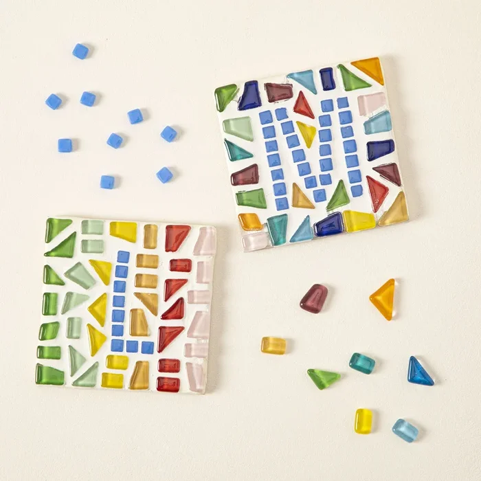 Mosaic Initial Coasters DIY Kit