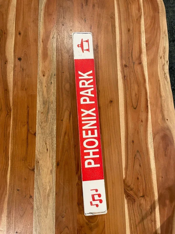 Mounted Trail Ski Sign – Phoenix Park