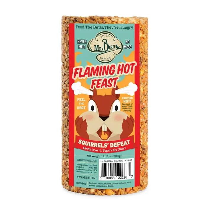 Mr. Bird – Flaming Hot Feast Cylinder – Small