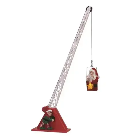 Mr. Christmas LED Santa’s Christmas Crane Animated Decor 44 in.