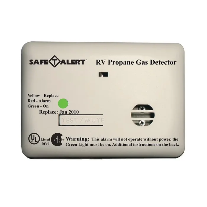 MTI Industries Safe T Alert 20 Series Propane/LP Gas Alarm in White