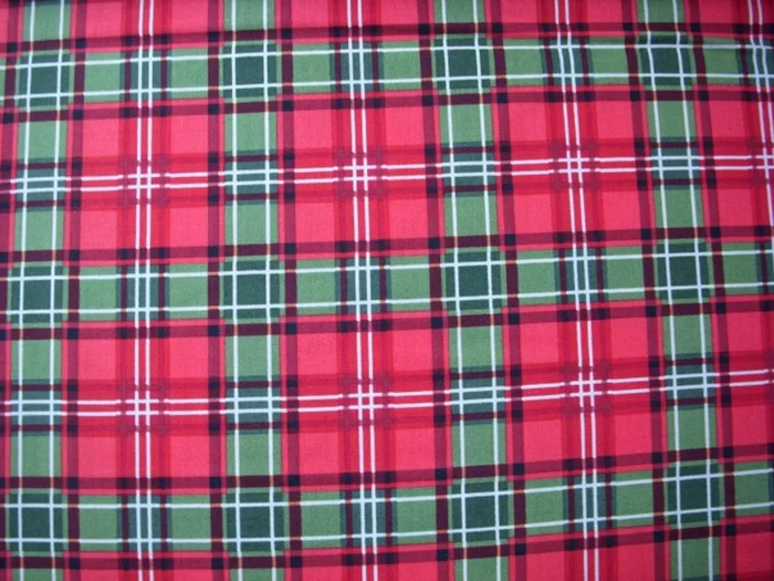 MULTI COLOR PLAID FABRIC – C8698 Multi – Christmas Memories – Riley Blake Designs