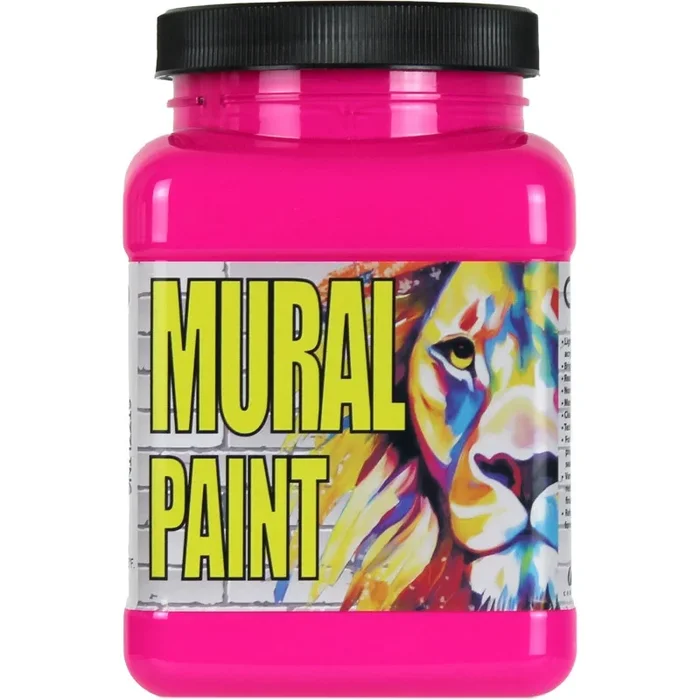Mural Paint Pint Sizzling Pink Neon
