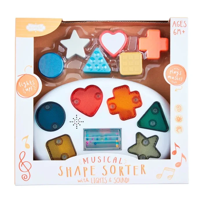 Musical Shape Sorter Toy Set