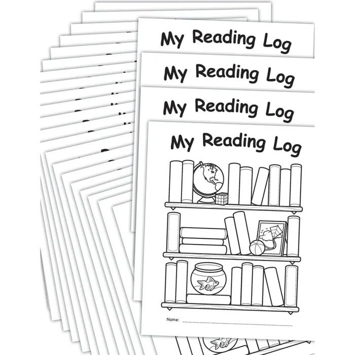 My Own Books: My Reading Log Pack Of 25