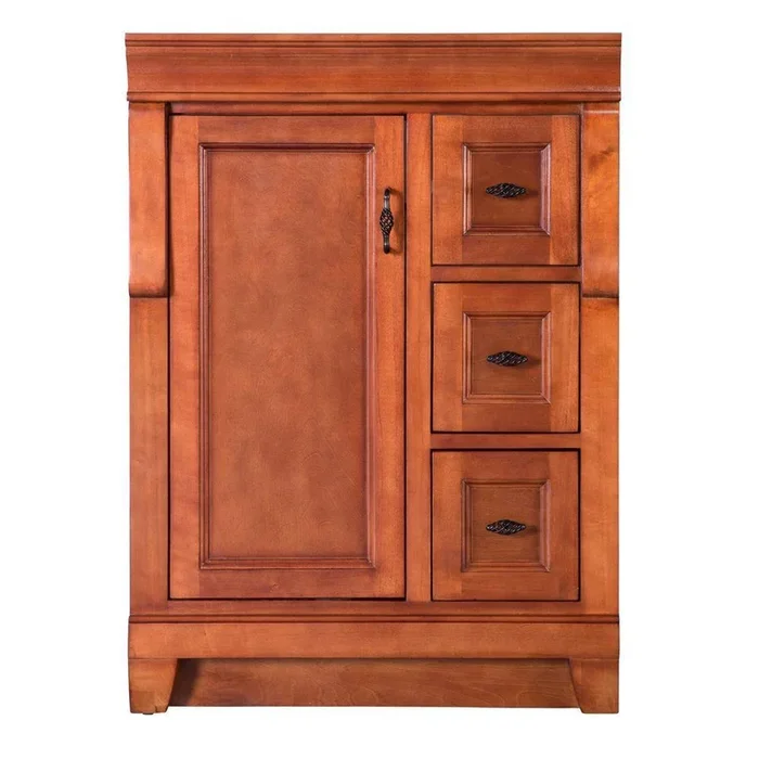 Naples 24 in. W x 21.63 in. D Bath Vanity Cabinet Only in Warm Cinnamon