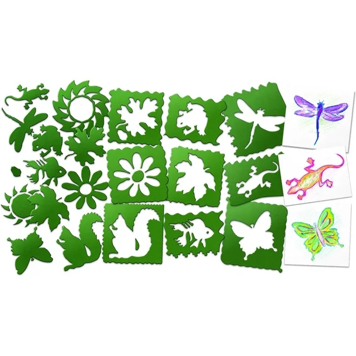 Nature Stencils Pack Of 10