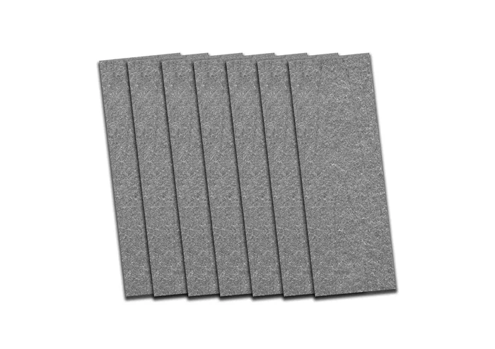 Natures Composites Composite Fence and Gate Picket – Square Top – Slate Grey – 3/8in. x 5in. x 5 3/4ft. (7-Pack)
