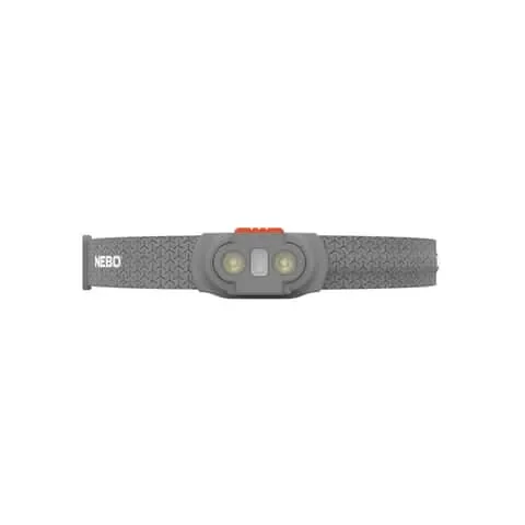 NEBO Einstein 750 lm Gray LED Head Lamp AA Battery