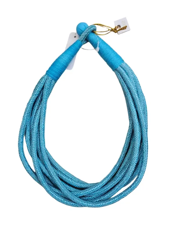 Necklaces Slub 8-strand (turquoise) NK262