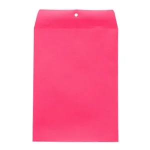 Neon Fucshia 9″x12″ Non-Clasp Envelopes 25/Pack
