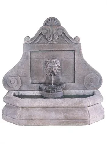 Nerius Wall Cast Stone Fountain