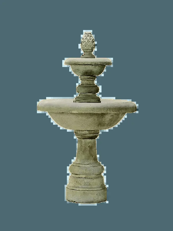 Newcastle Garden Cast Stone Outdoor Garden Fountain