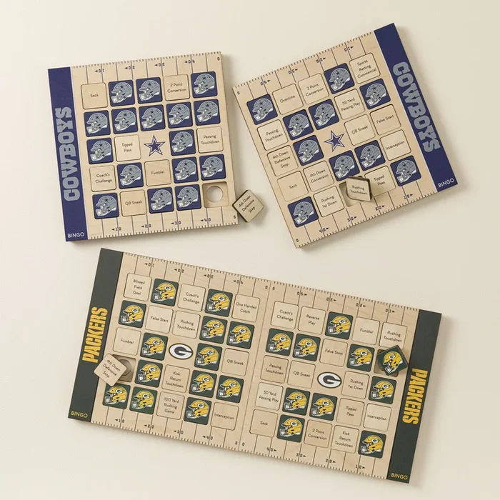 NFL Game Day Bingo – Set of 2