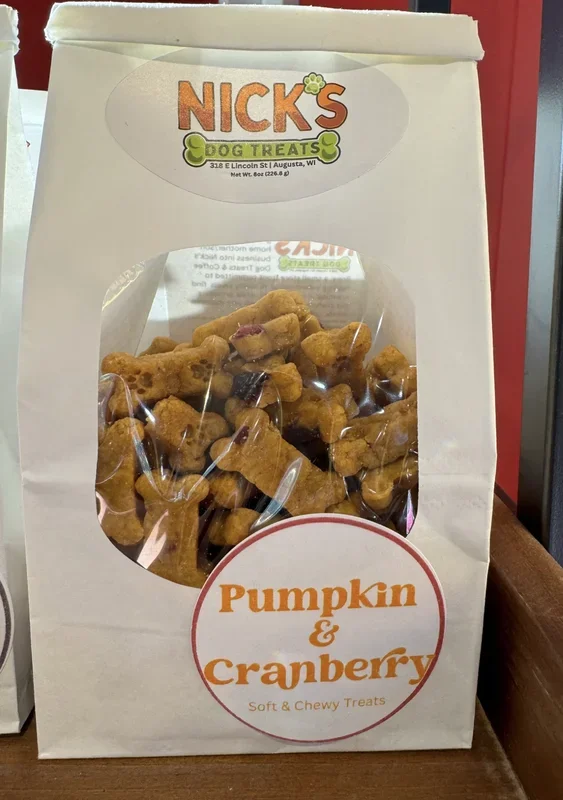 Nick’s Dog Treats – Pumpkin & Cranberry