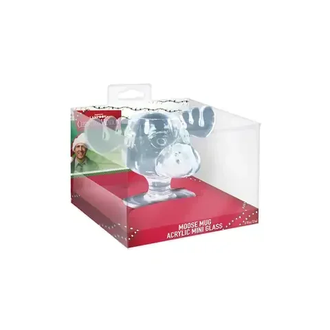 NMR Christmas Vacation Moose Drinking Glass 1 pk