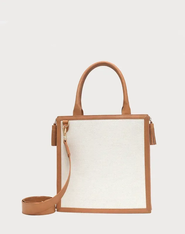 No. 61 Monday Tote Vachetta Trim