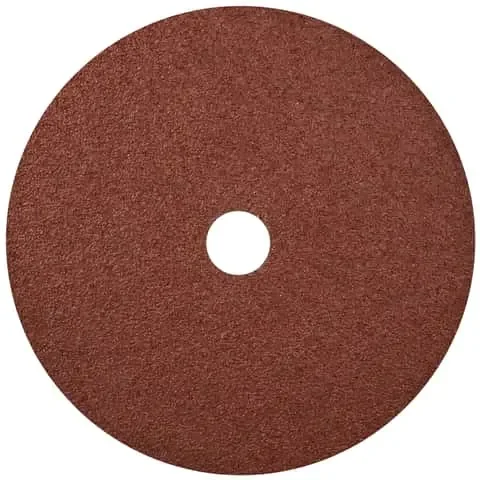 Norton 7 in. D X 7/8 in. Aluminum Oxide Fiber Disc 50 Grit 25 pc
