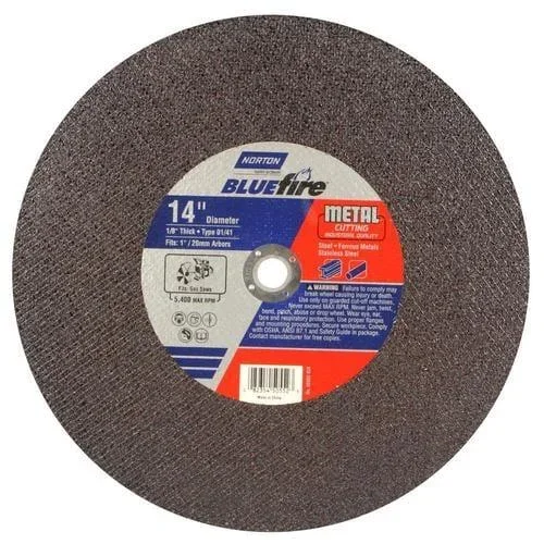 Norton Bluefire Bonded Abrasive 14-in Cut-off Wheel