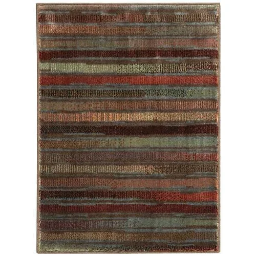 Nourison Expressions 2 x 3 Multicolor Indoor Abstract Area Rug