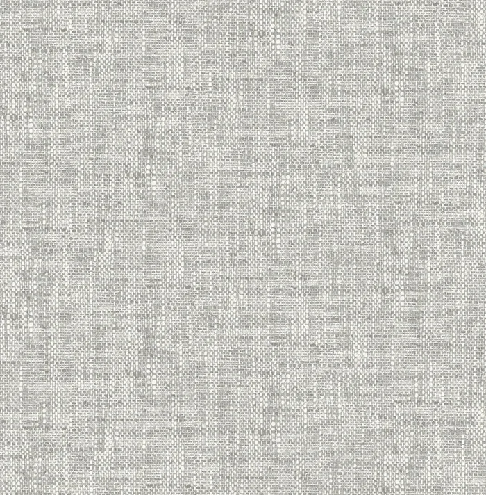 NuWallpaper Grey Poplin Texture Peel & Stick Wallpaper