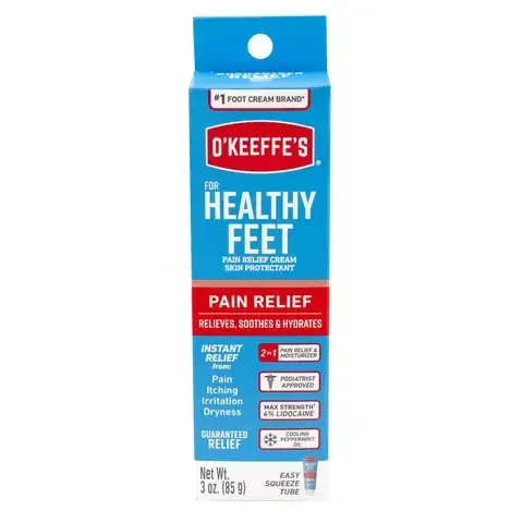O’Keeffe’s Healthy Feet Peppermint Scent Pain Relieving Cream 3 oz 1 pk