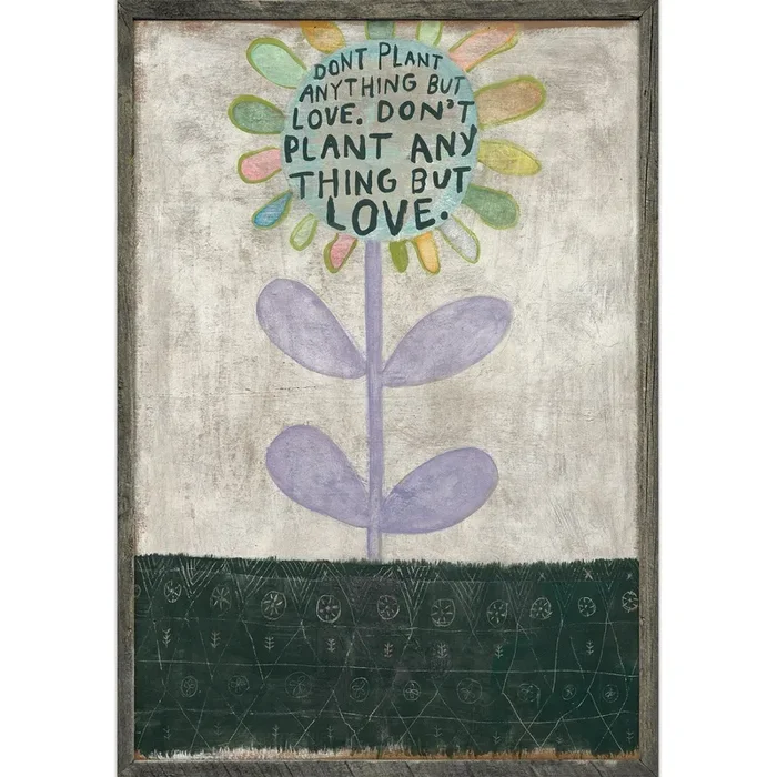 Ode to Rumi (Grey Wood) – Art Print