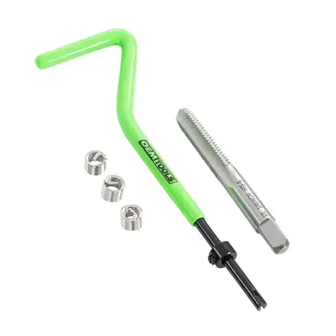 OEMTOOLS 1/4 in. Stainless Steel Non Locking Helical Thread Repair Kit UNC 1/4 – 20 in.