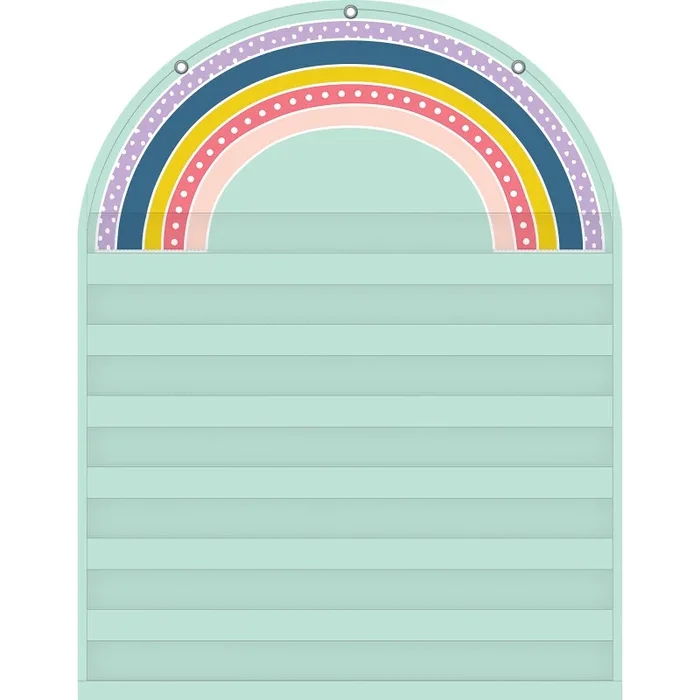 Oh Happy Day Rainbow 7 Pocket Chart