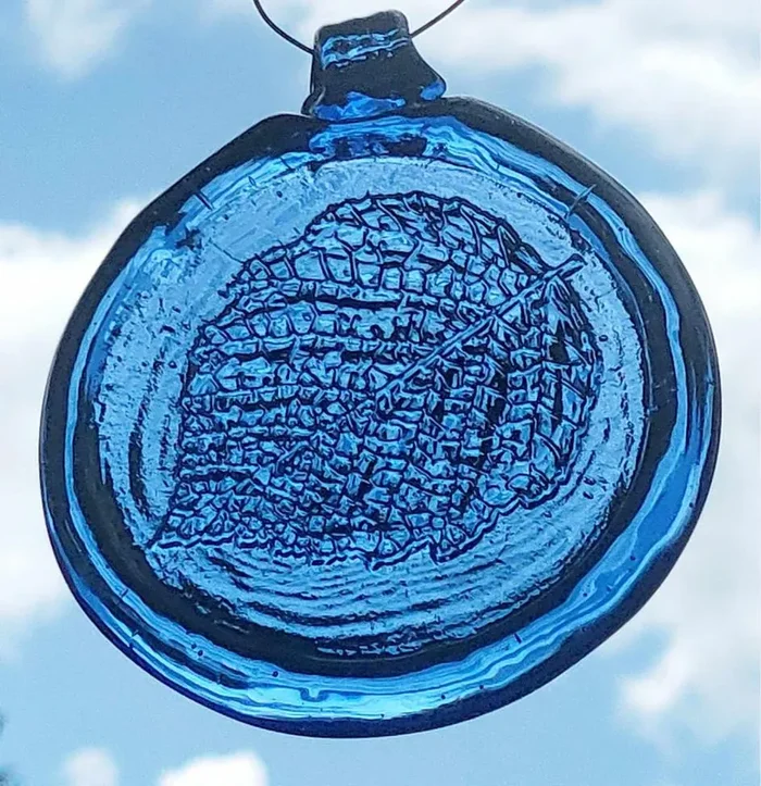 Old Hancock Birch Leaf Suncatcher