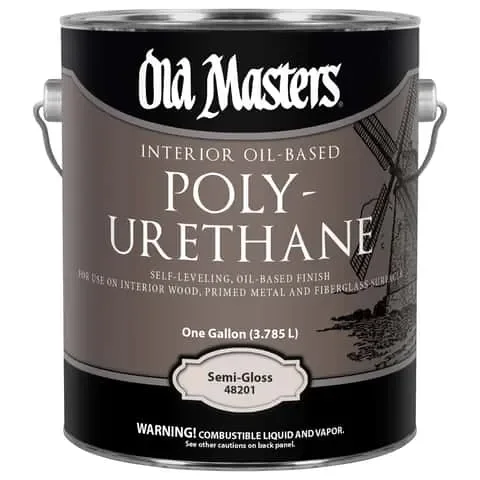 Old Masters Semi-Gloss Clear Oil-Based Polyurethane 1 gal