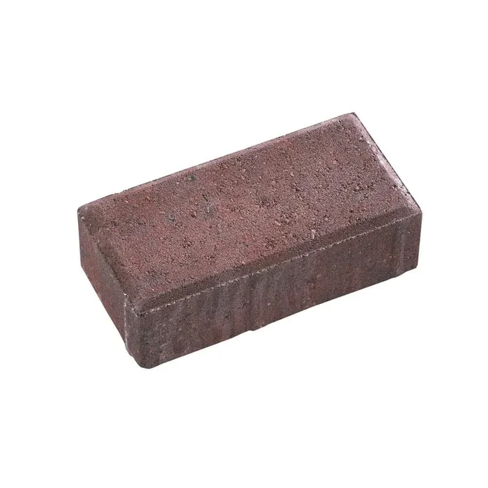 Oldcastle 8 in. L x 4 in. W x 2.25 in. H 60mm Red/Charcoal Holland Pavers (486-Piece Pallet)