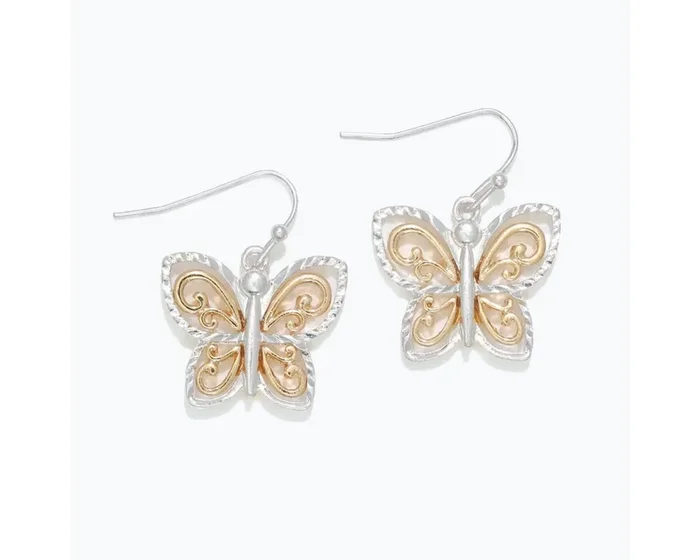 Open Butterfly Earrings