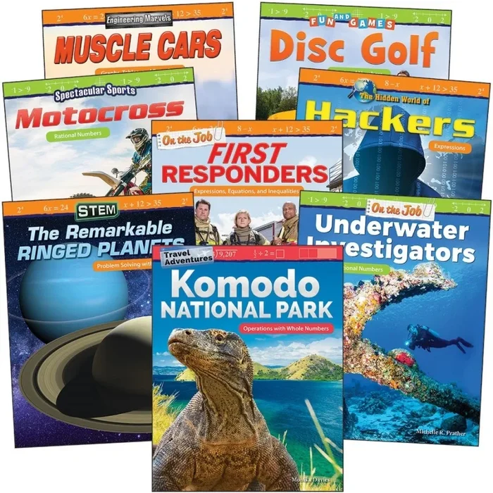 Operations & Algebraic Reasoning Grade 6: Book Set