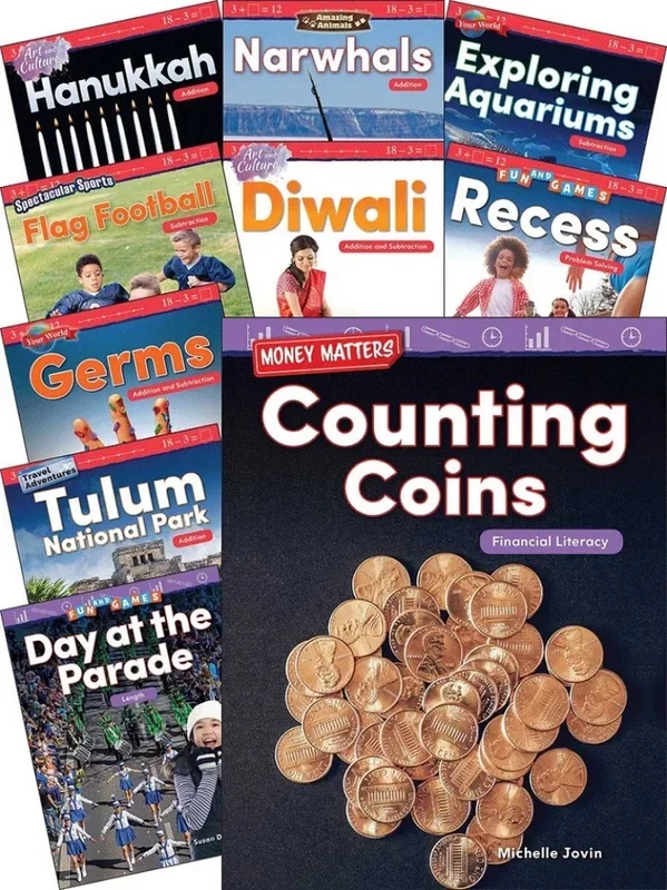 Operations And Algebraic Reasoning For First Grade, Book Set