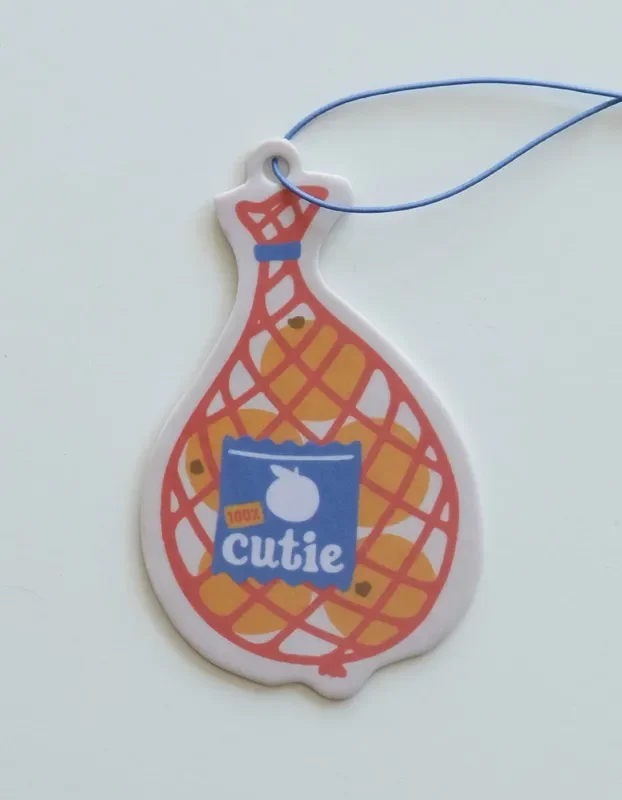 Orange Sack Air Freshener