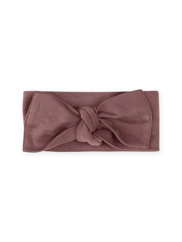 Organic Baby Knot Bow Wrap – Aster
