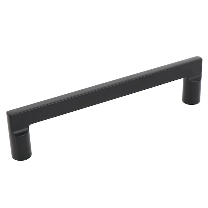 Origin 21 ELIN 5-1/16-in (128mm) Center to Center Matte Black Rectangular Handle Drawer Pull
