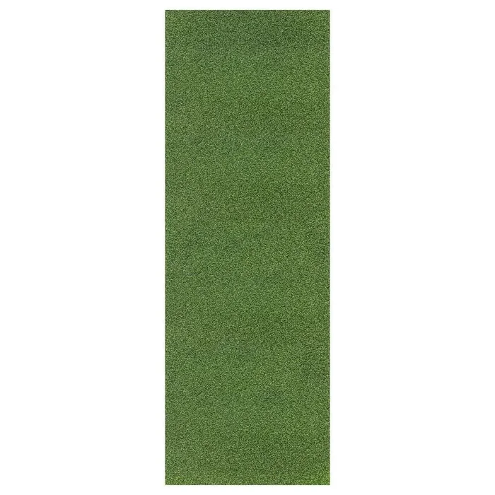 Ottomanson Golf Putting Green Waterproof Solid Indoor/Outdoor 3 ft. x 2 ft. . (3′ X 2′) Green Artificial Grass Runner Rug