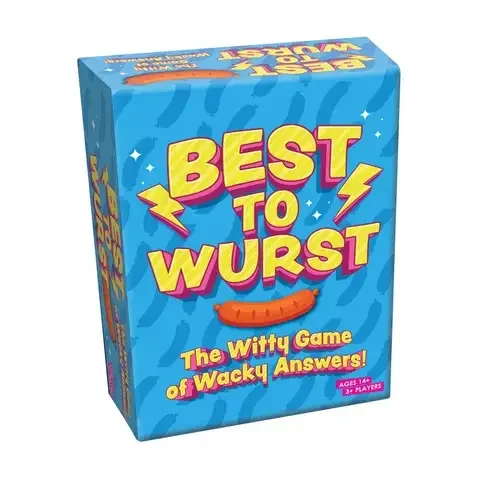 Outset Media Best to Wurst Card Game Multicolored