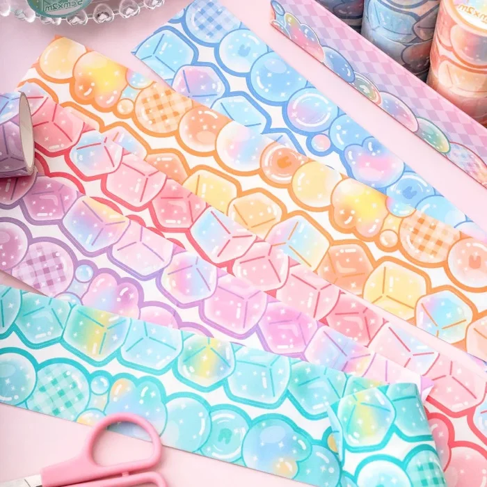 Oxygen BoBo Fresh Bubble Ice Cube Wide Tape