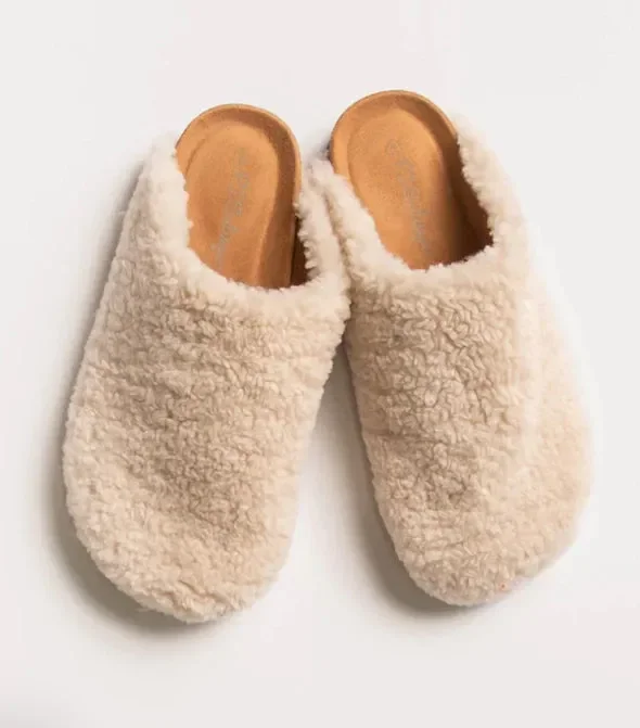 P.J. Salvage – Cozy Slide Mule – Stone