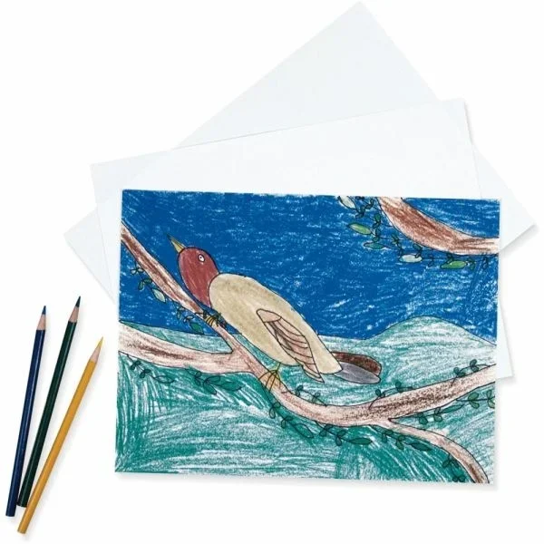 Pacon Sulphite Drawing Paper, 9″ x 12″, 80 Lb, White, 500 Sheets