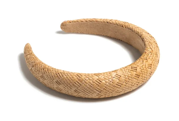 Padded Straw Headband