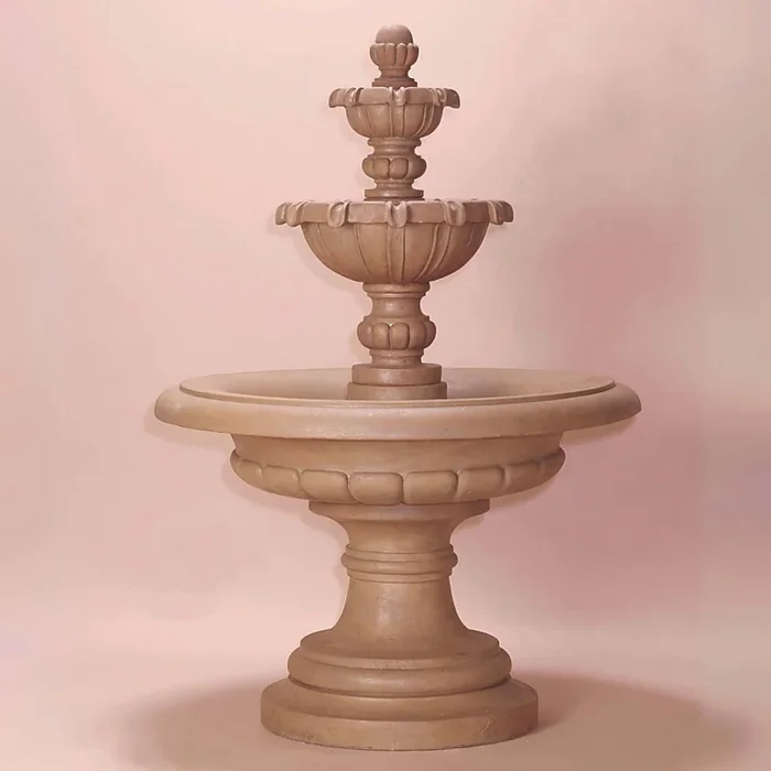 Padova 3-Tier Concrete Fountain – Giannini #1167