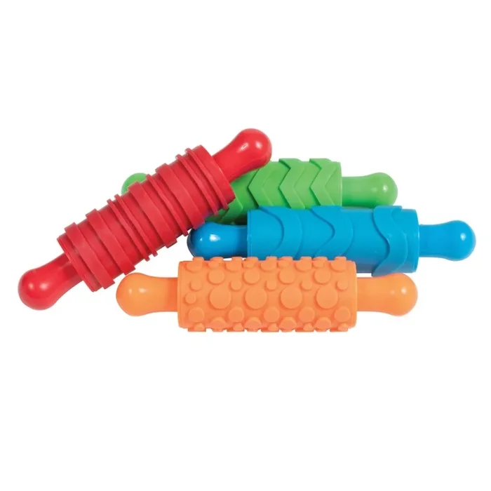 Paint And Clay Texture Rollers Set Of 4