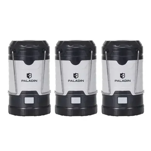 Paladin 200 lm Black/Gray LED Emergency Lantern