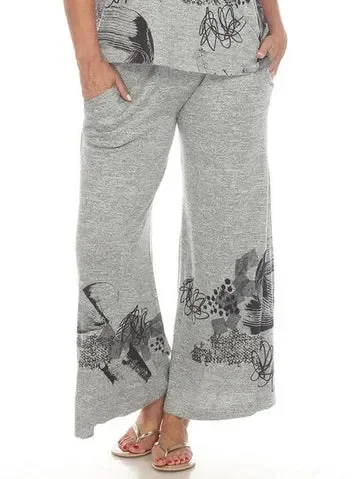 Pant Knit Black/Grey Pebble Women’s b262t mm58-a