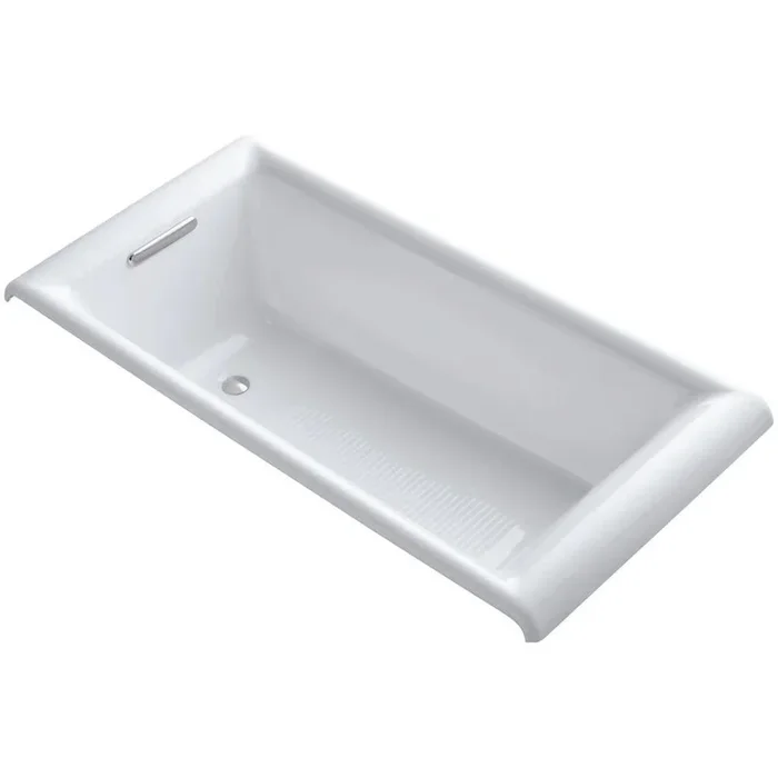 Parity 5.5 ft. Reversible Drain Bathtub in White