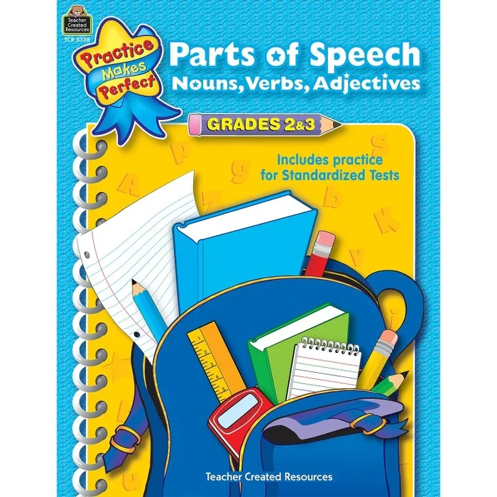 Parts of Speech Gr 2-3 Practice Makes Perfect Workbook